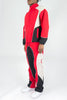 803 Color Panels Windbreakers Set - Red