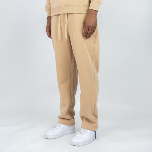 400E Solid Sweatpants - Beige