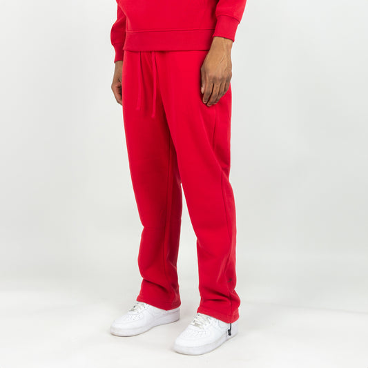 400E Solid Sweatpants - Red