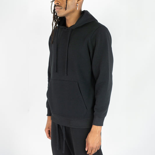 300E Solid Hoodie - Black