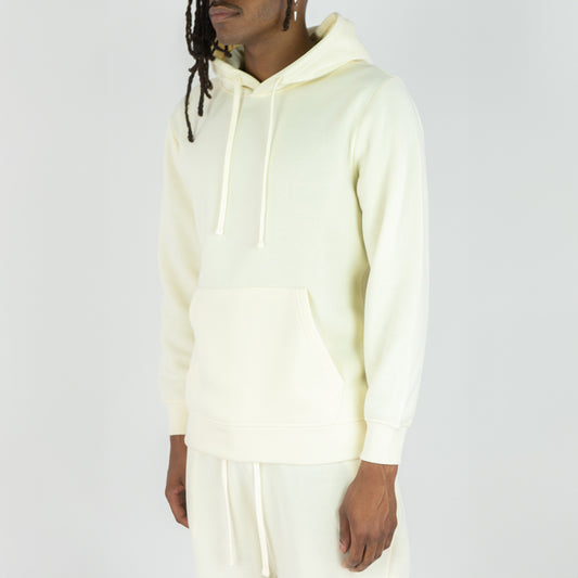 300E Solid Hoodie - Cream
