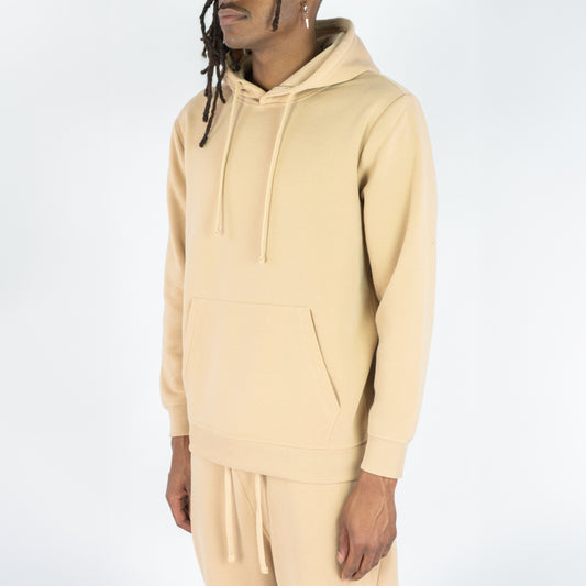 300E Solid Hoodie - Beige