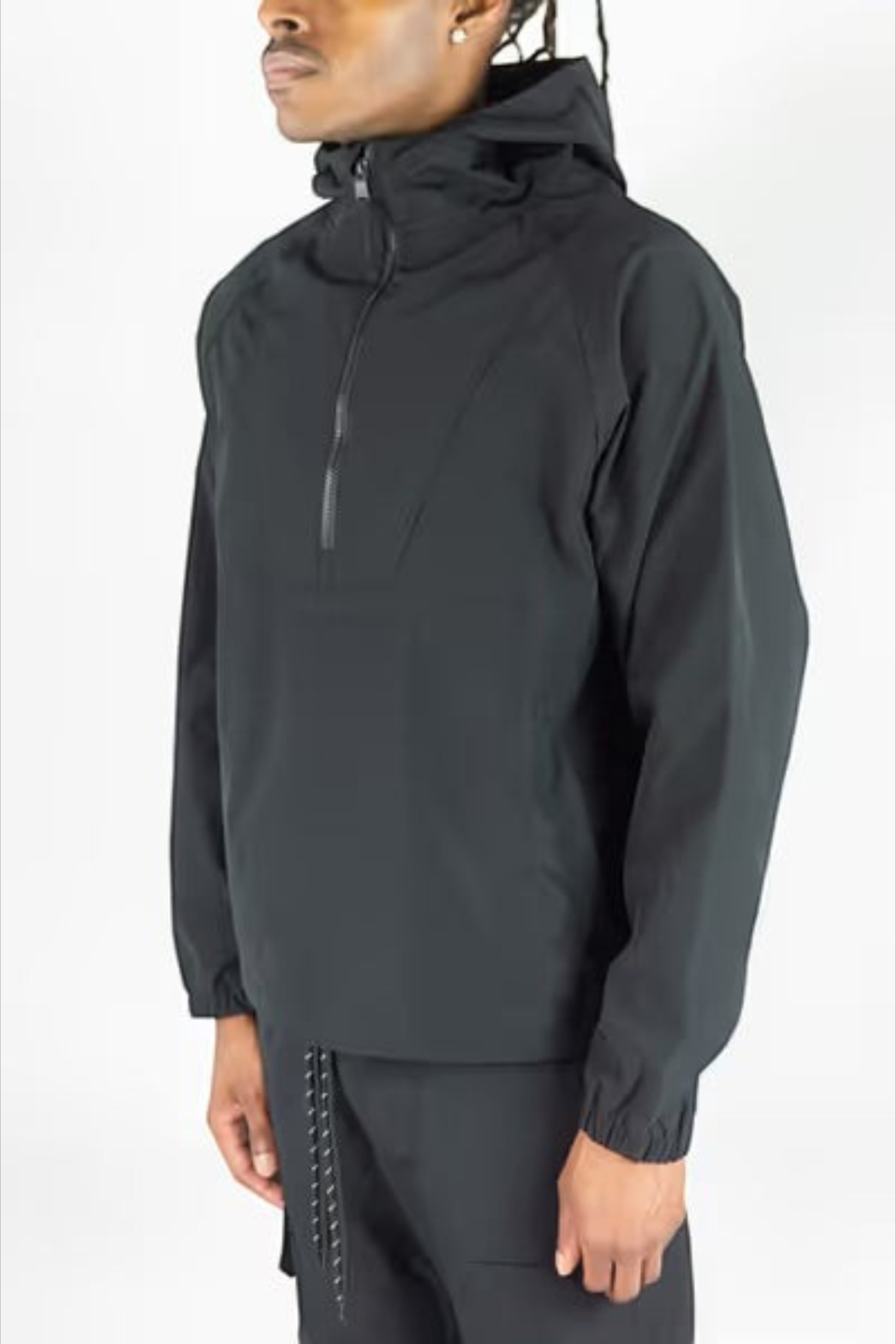 Creek/ANORAK JACKET BLACK Mサイズ 502 Ripstop Hooded Anorak - Black – Rebel Minds