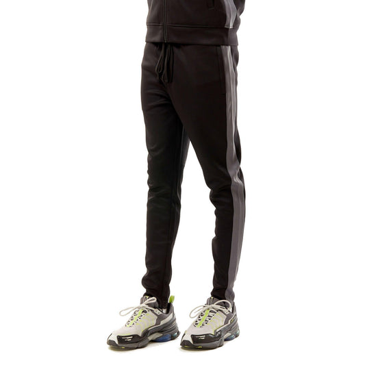 Track Pants - Black & Charcoal - Rebel Minds