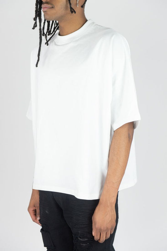 111 Batwing Tee - White