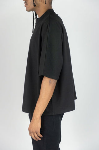 111 Batwing Tee - Black