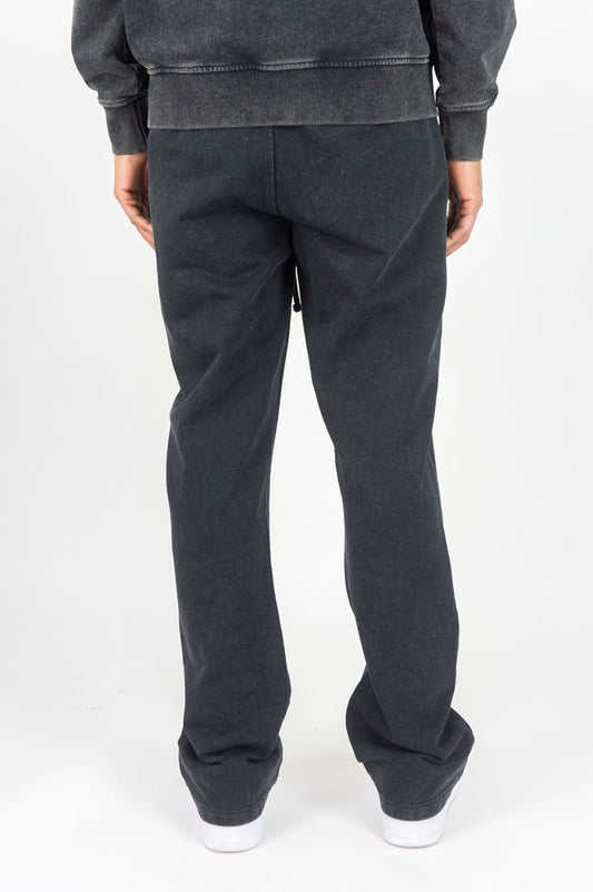 Washed Black Essential Sweatpants