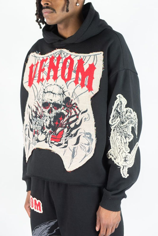 Venom Hoodie - Black