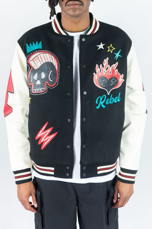 Rebel Heart Varsity Jacket