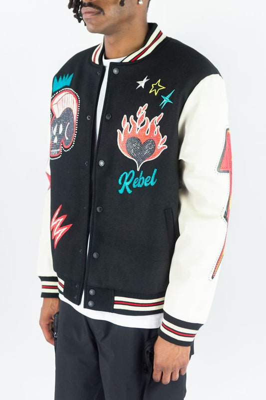 Rebel Heart Varsity Jacket