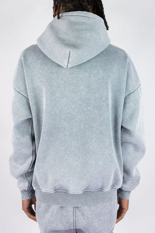 Spark Rhinestone Hoodie - Grey