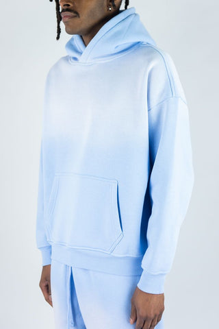 Washed Light Blue Essential Hoodie