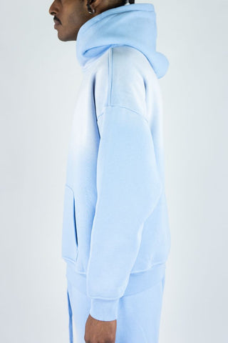 Washed Light Blue Essential Hoodie