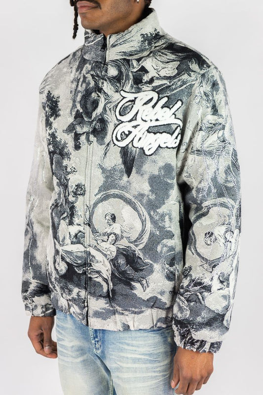 Heavenly Script "Rebel Angel" Tapestry Jacket