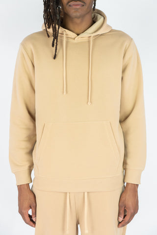 300E Solid Hoodie - Beige