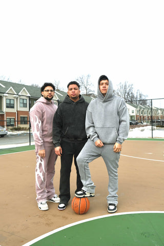 Washed Black Essential Sweatpants