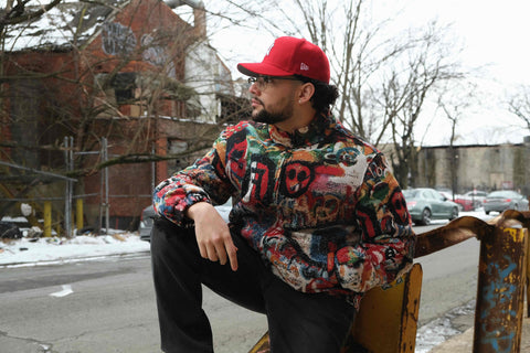 Abstract Graffiti Tapestry Jacket