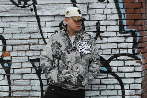 Heavenly Script "Rebel Angel" Tapestry Jacket