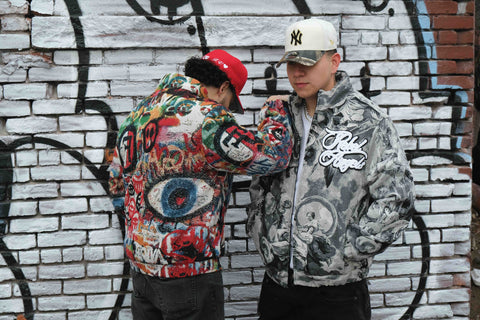 Heavenly Script "Rebel Angel" Tapestry Jacket