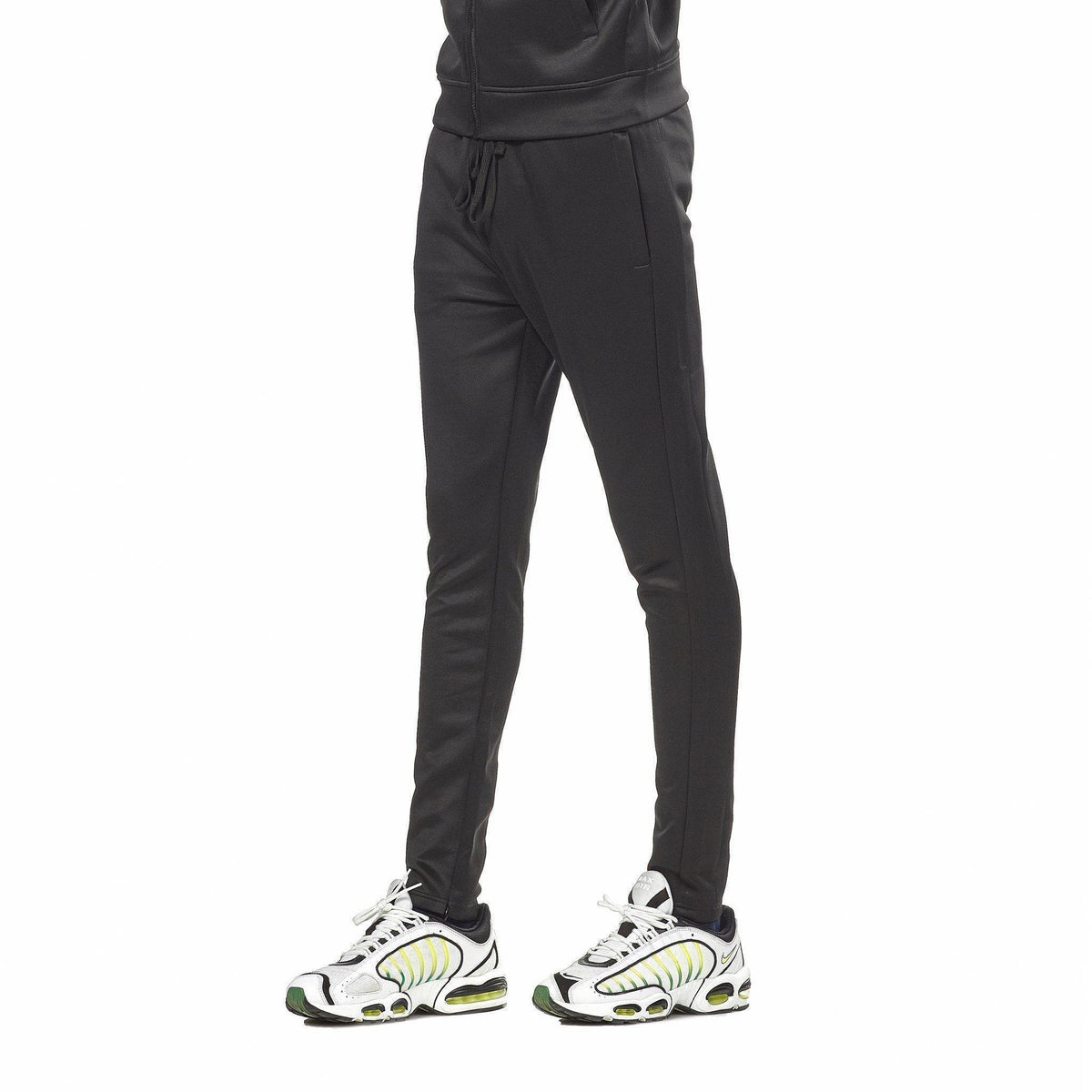 Black Track Pants - Fitted Joggers - Rebel Minds