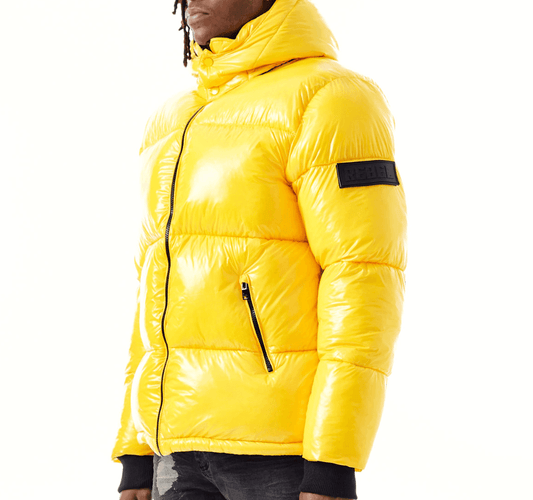 Bubble Jacket - Gold - Rebel Minds