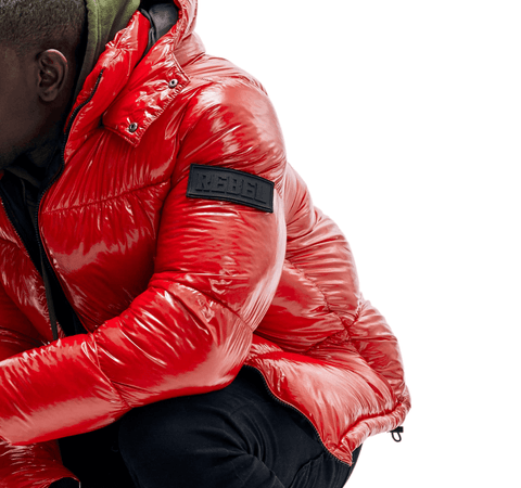 Bubble Jacket - Red - Rebel Minds