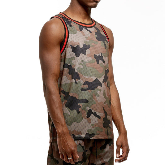 Camo Tank Top - Woodland - Rebel Minds