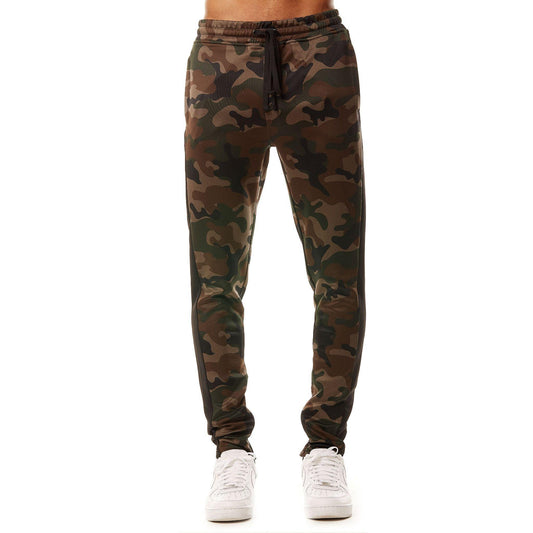 Camo Track Pants - Black - Rebel Minds