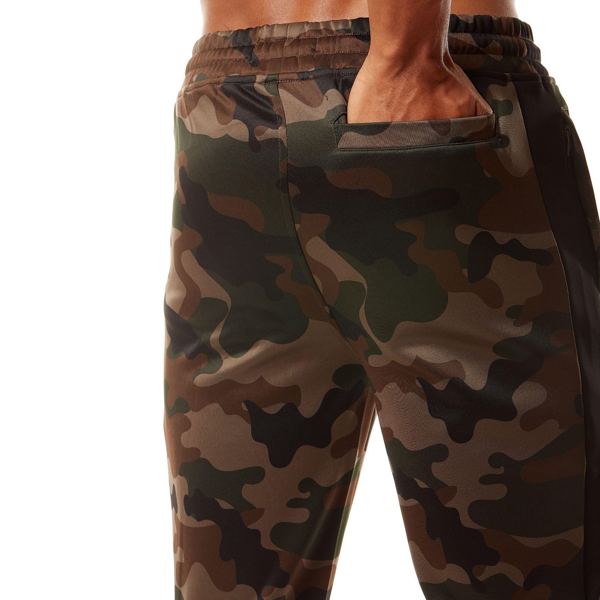 Camo Track Pants - Black - Rebel Minds