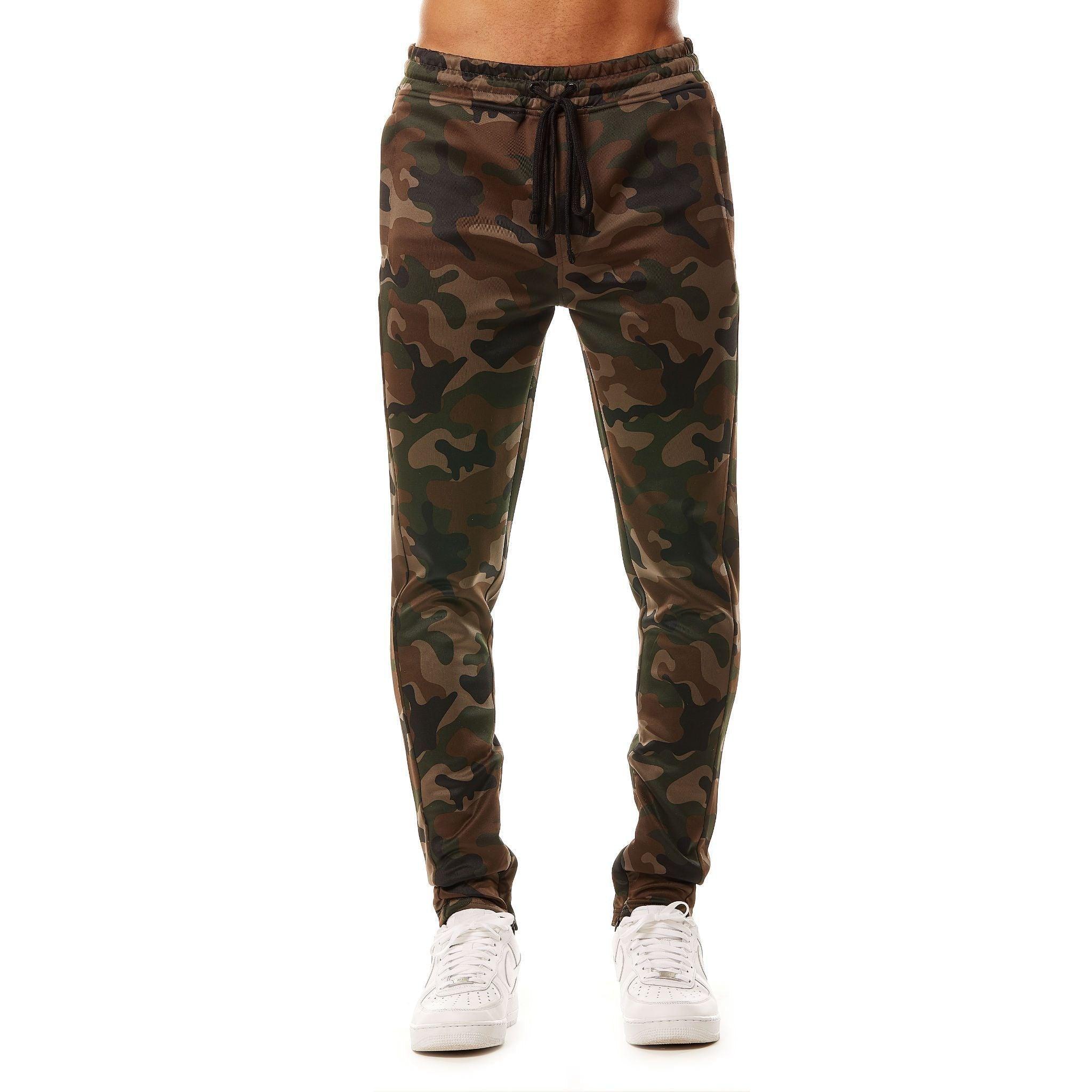 Camo Track Pants - Woodland - Rebel Minds