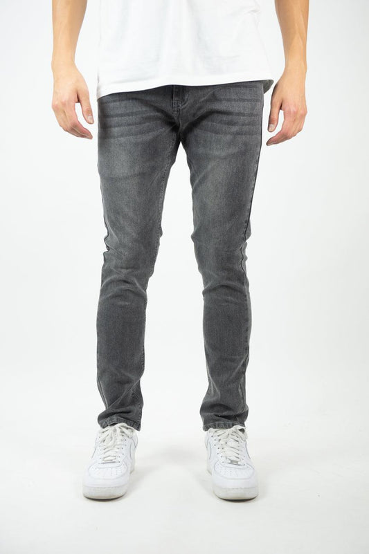 Denim Pants Slim Fit - Grey - Rebel Minds