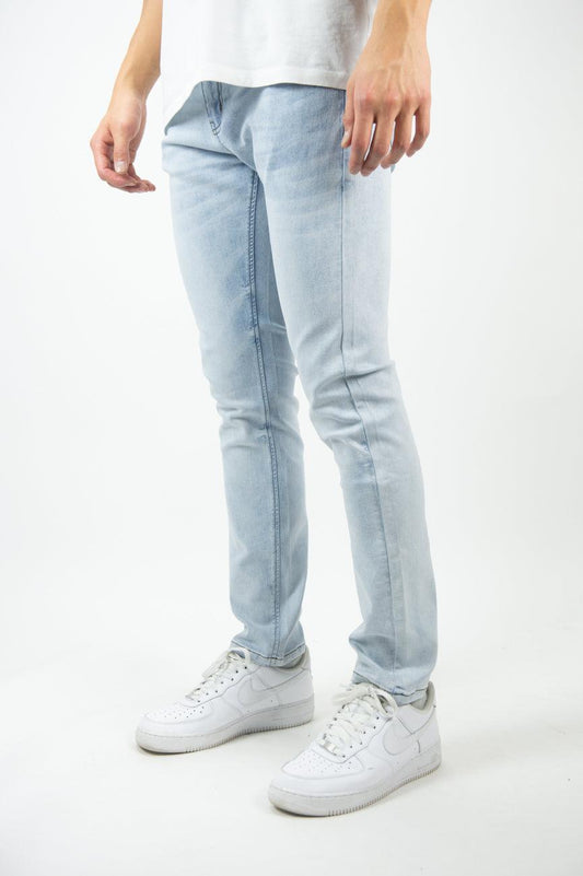 Denim Pants Slim Fit - Light Indigo - Rebel Minds