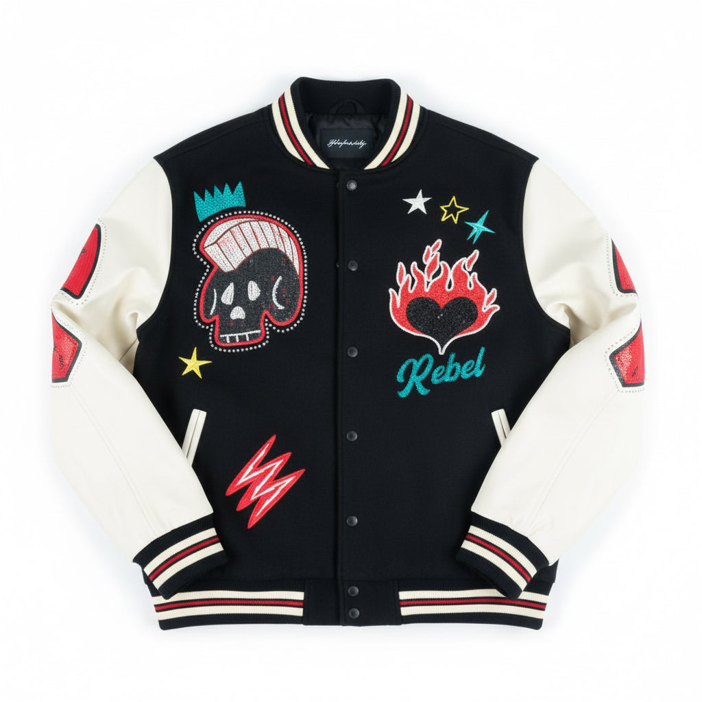 Rebel Heart Varsity Jacket