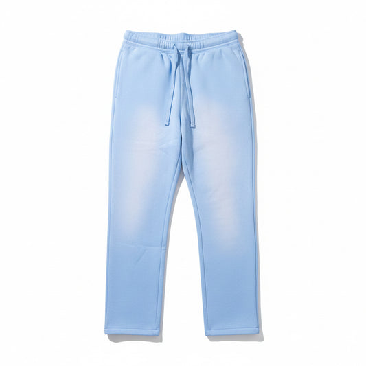 Washed Light Blue Essential Sweatpants