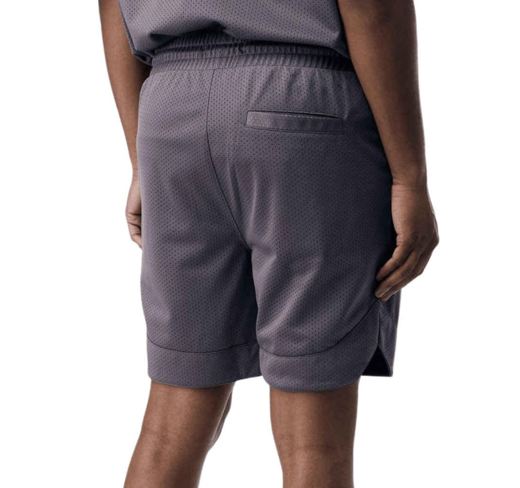 Mesh Baseball Shorts - Grey - Rebel Minds