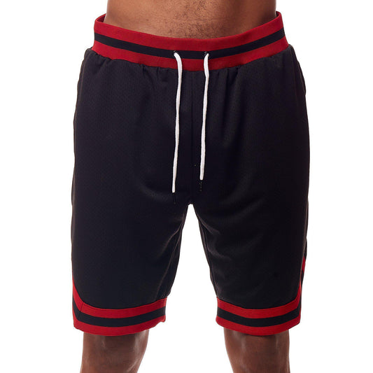 Mesh Shorts - Black & Red - Rebel Minds