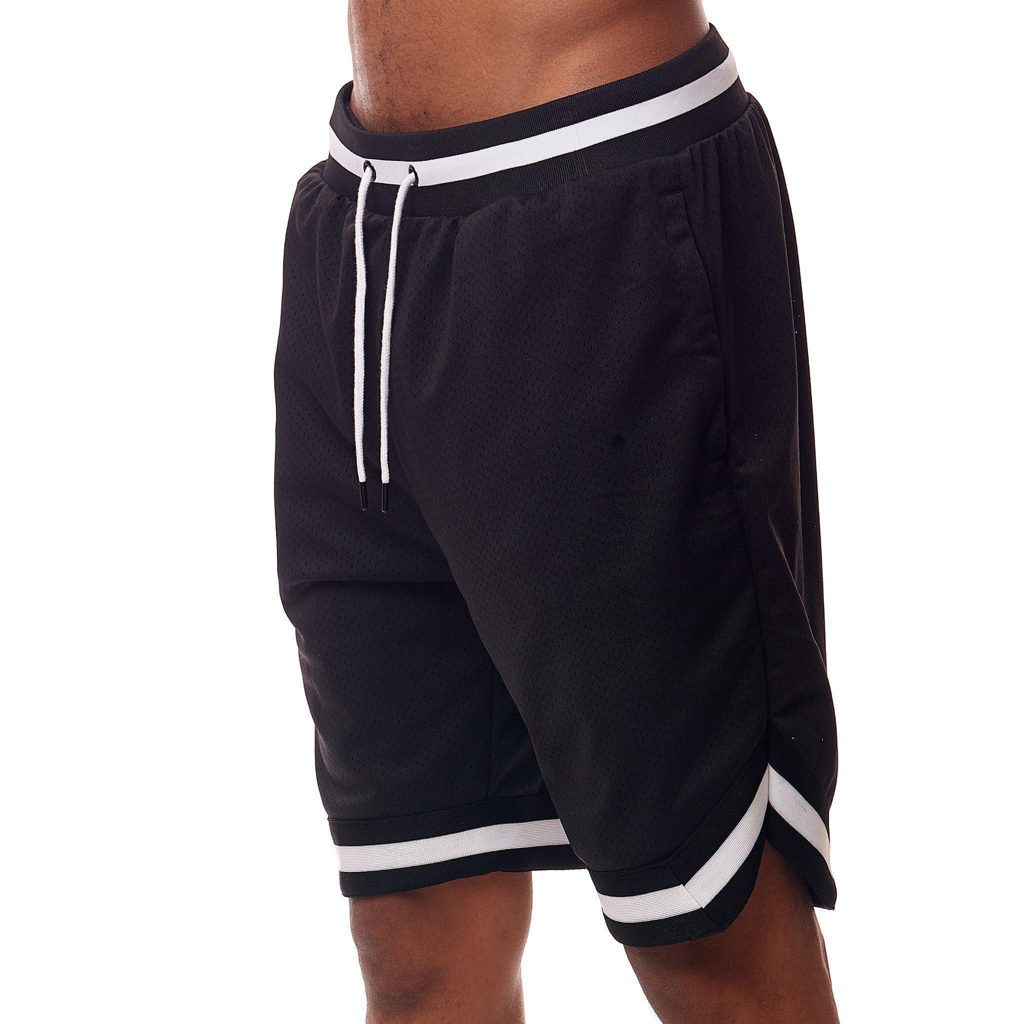 Mesh Shorts - Black & White - Rebel Minds