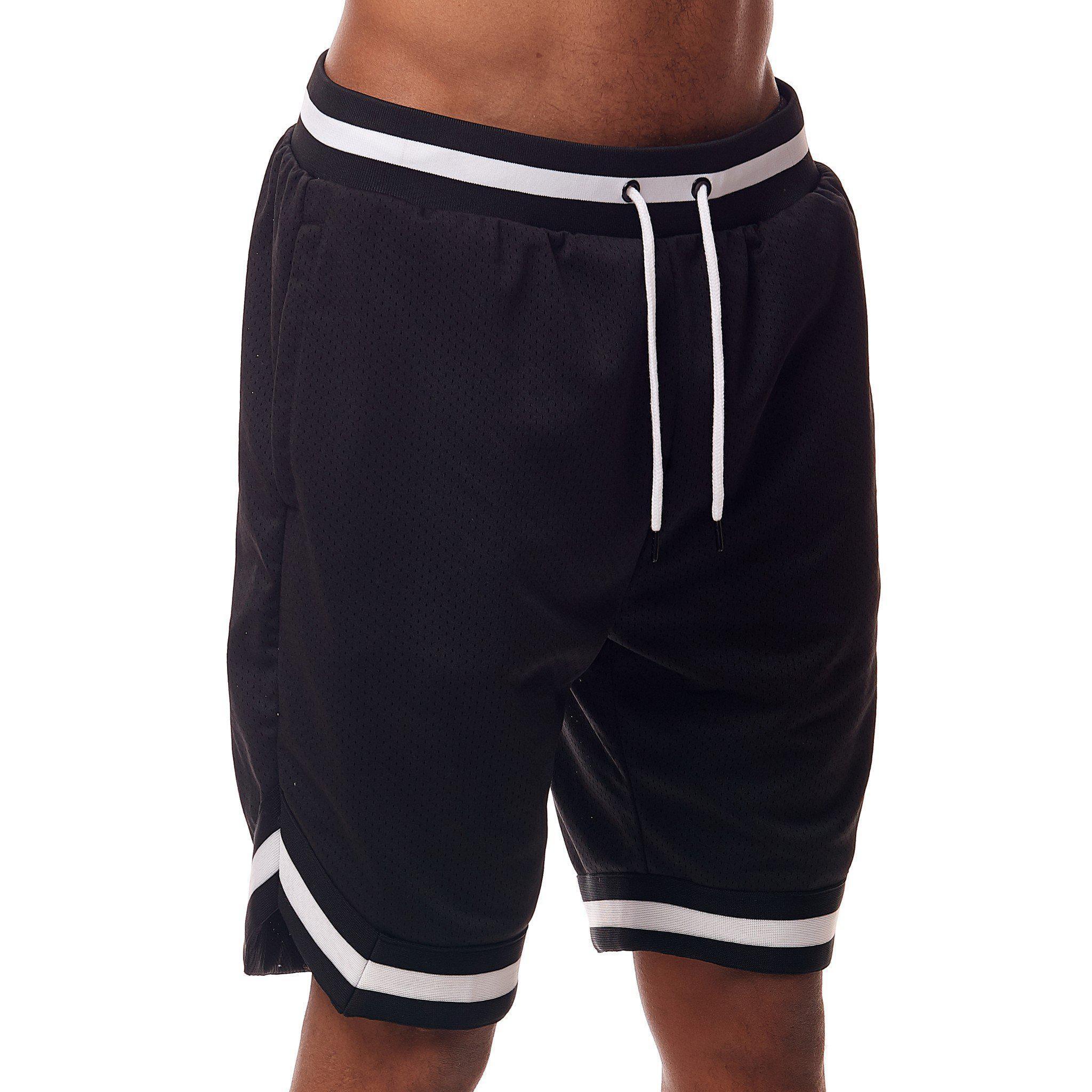 Mesh Shorts - Black & White - Rebel Minds