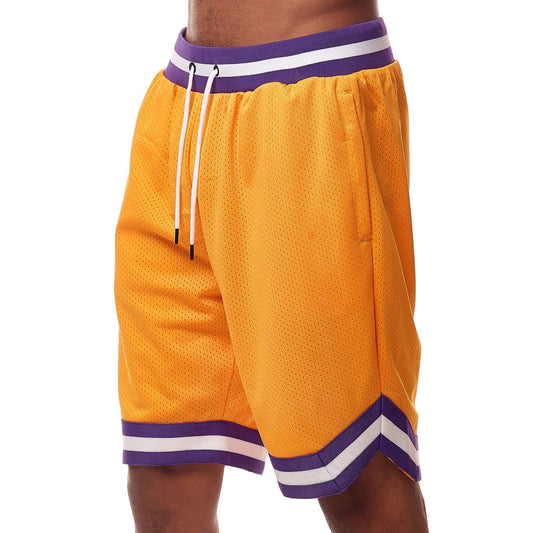 Mesh Shorts - Gold | Yellow | Purple - Rebel Minds