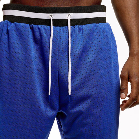 Mesh Shorts - Royal Blue & Black - Rebel Minds
