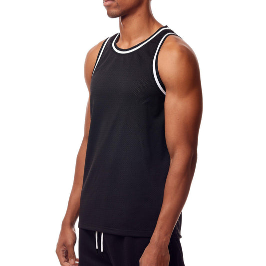 Mesh Tank Top - Black & White - Rebel Minds