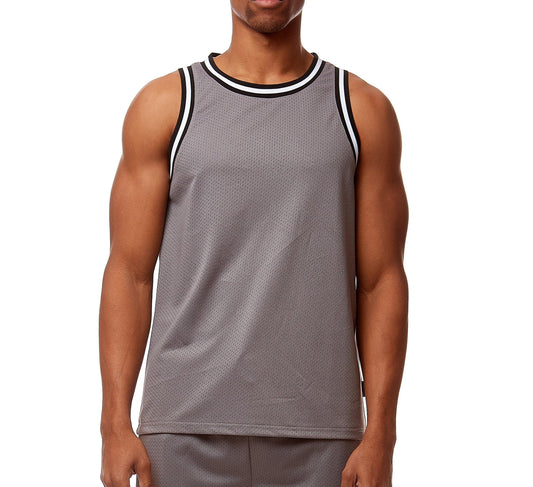 Mesh Tank Top - Grey - Rebel Minds