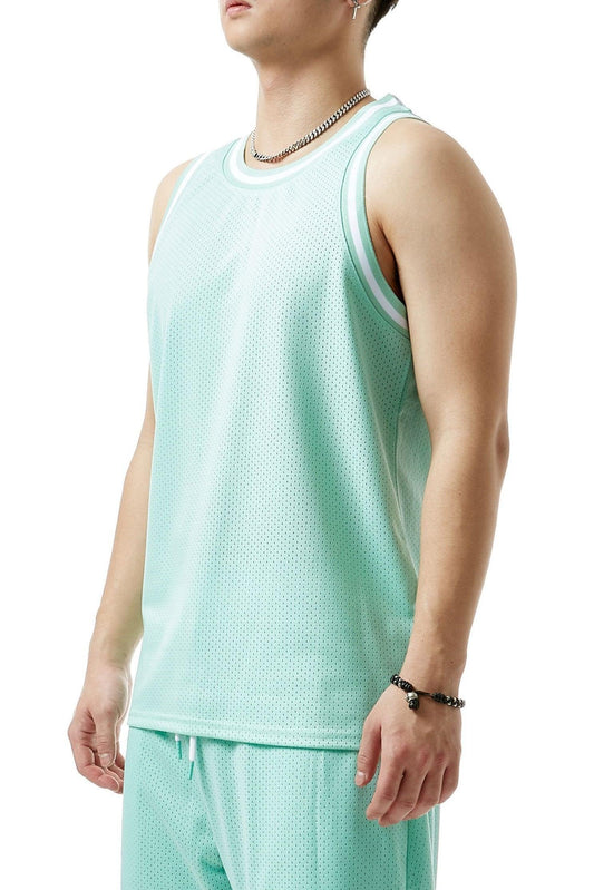 Mesh Tank Top - Mint Green - Rebel Minds