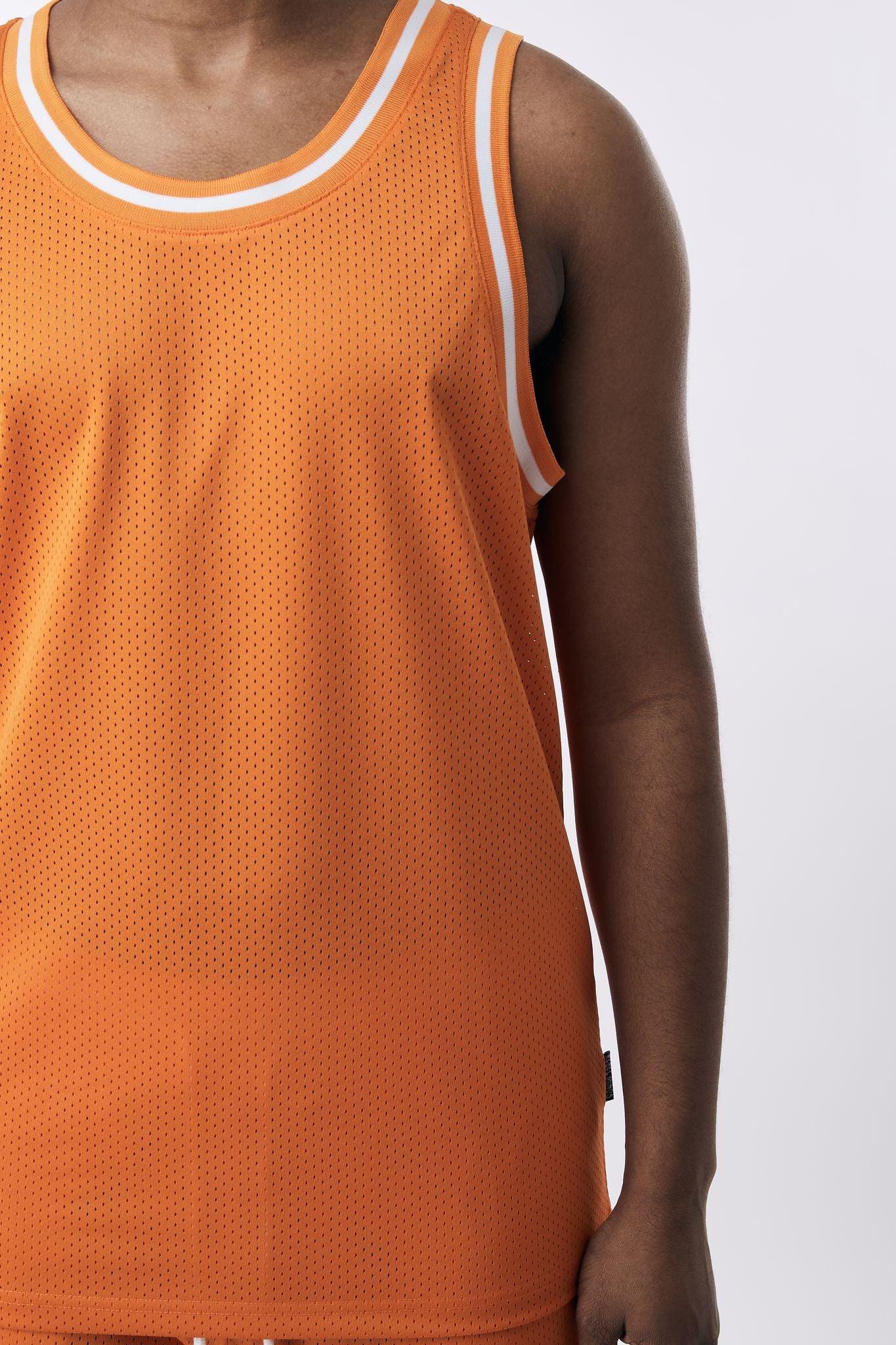 Mesh Tank Top - Orange - Rebel Minds