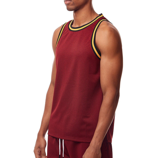 Mesh Tank Top - Red Burgundy - Rebel Minds