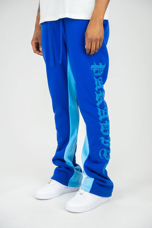 Bright blue sweatpants shop