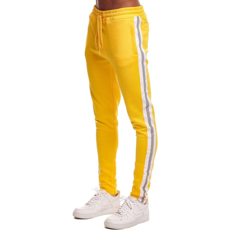 Reflective Track Pants - Yellow - Rebel Minds