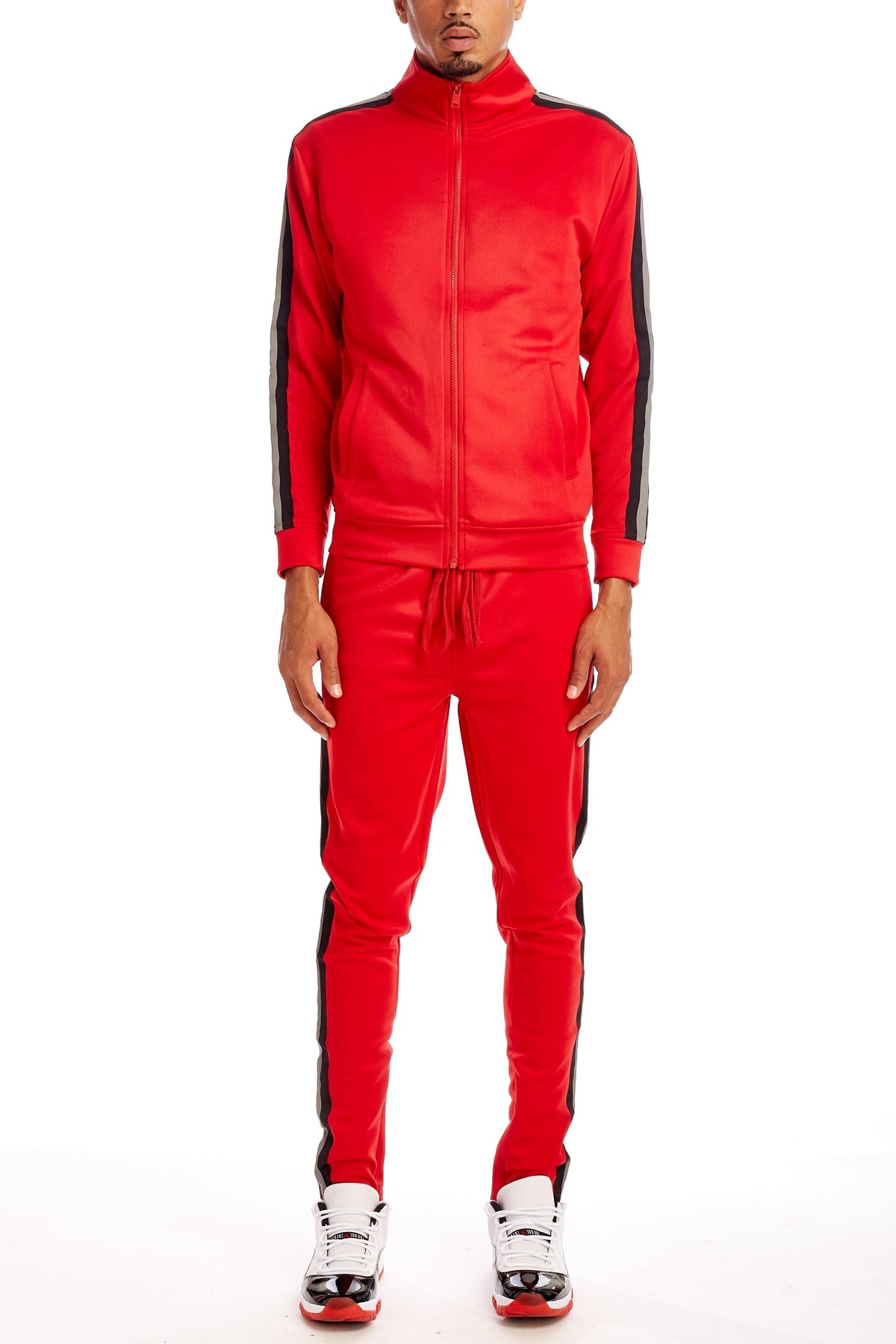 Reflective Tracksuit - Red - Rebel Minds