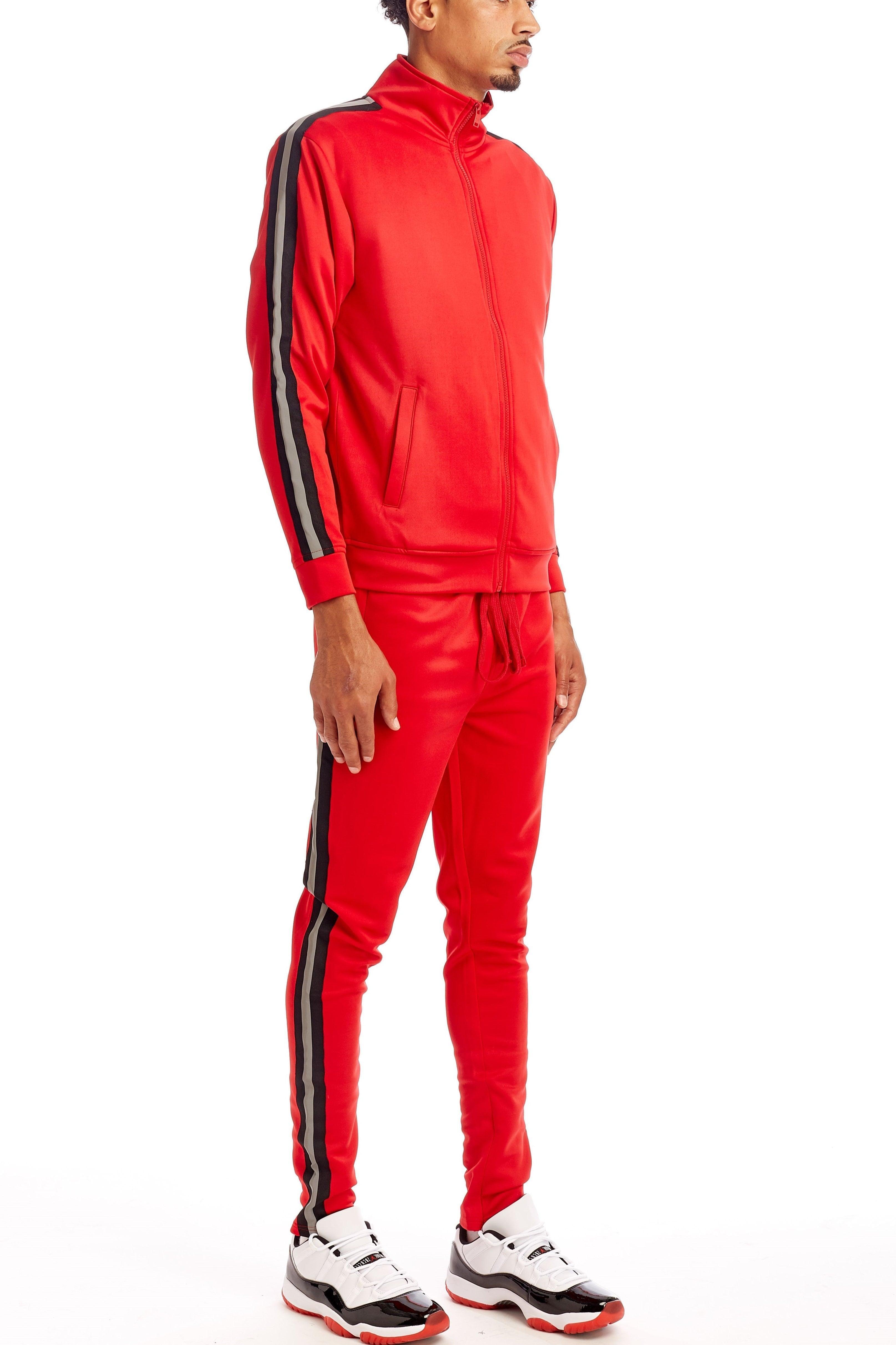 Reflective Tracksuit - Red