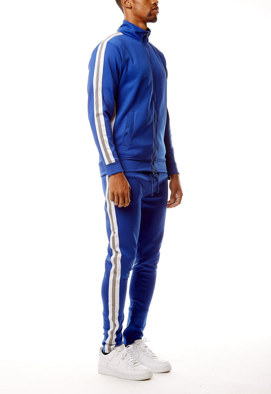 Reflective Tracksuit - Royal Blue - Rebel Minds
